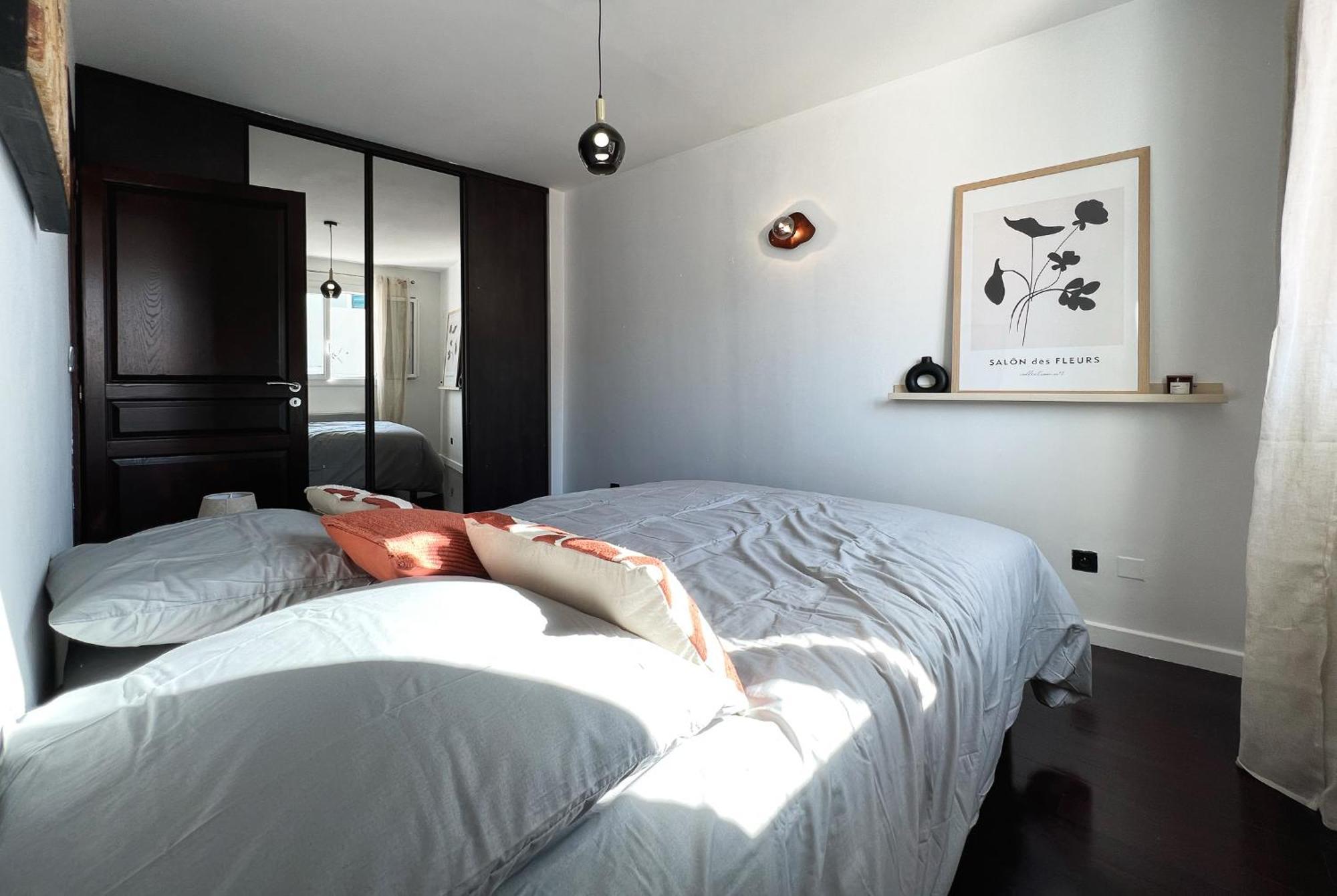 Grand Apt Au Coeur D'Ajaccio - Ac & 5Min Plage Apartment Exterior foto